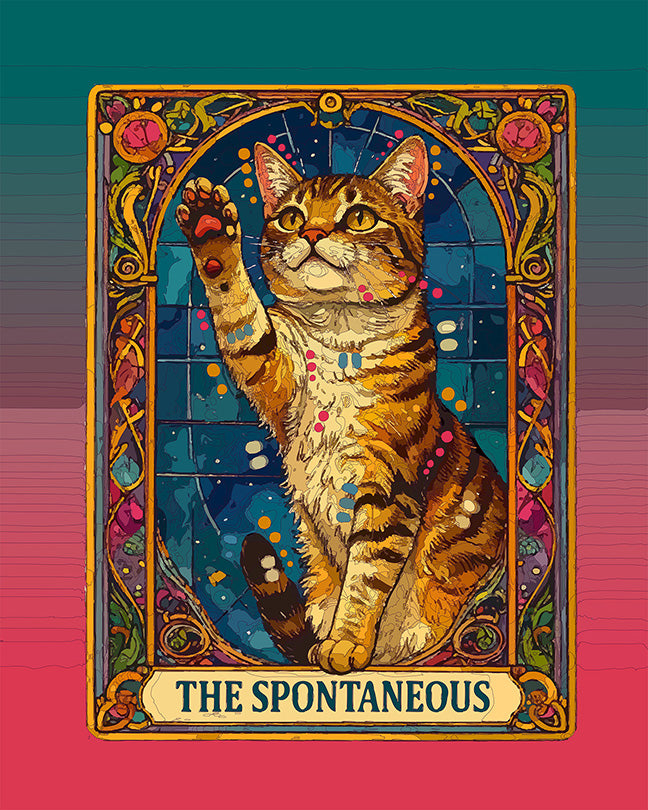 The Spontaneous Tarot Mini Print (Ltd. Edition) (080626)