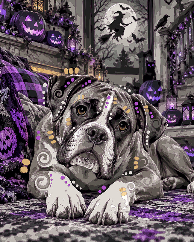 The Spooked Boxer Mini Print (Ltd. Edition) (100526)