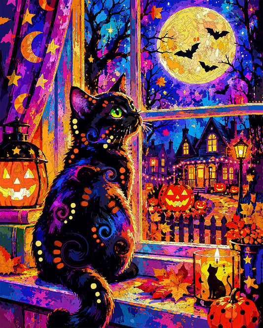 The Spooky Window View Mini Print (Ltd. Edition) (092526)