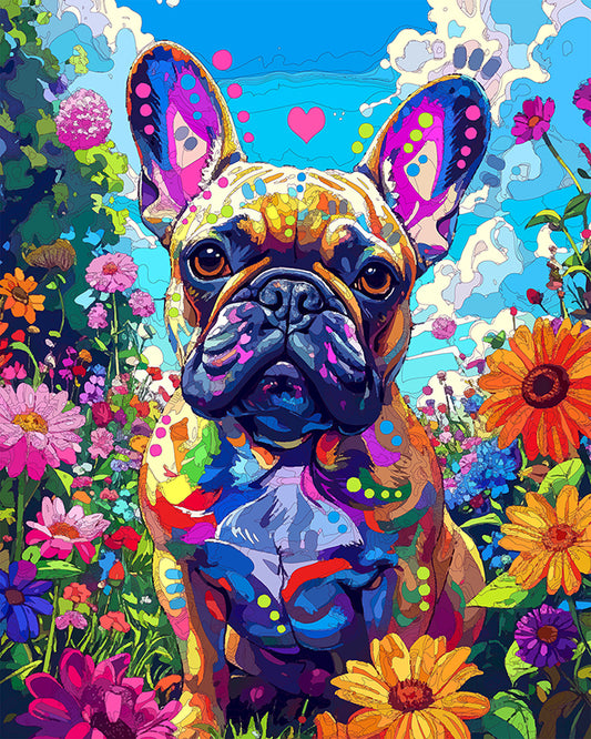 The Spring Fever Frenchie Mini Print (Ltd. Edition) (110625)