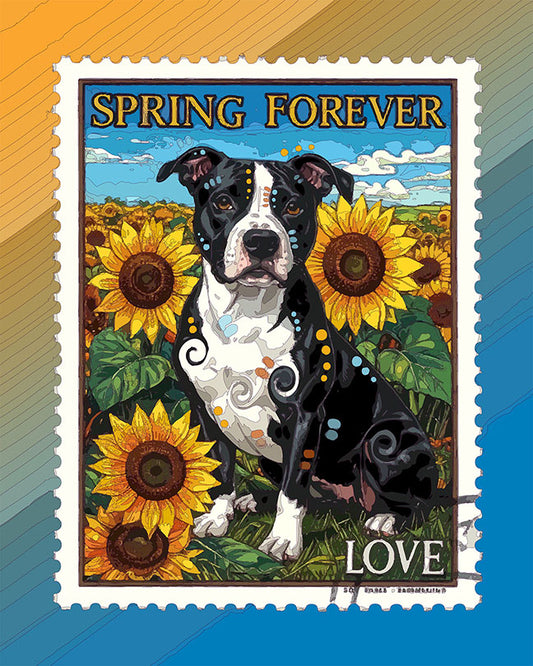 The Spring Forever Love Stamp Mini Print (Ltd. Edition) (041526)