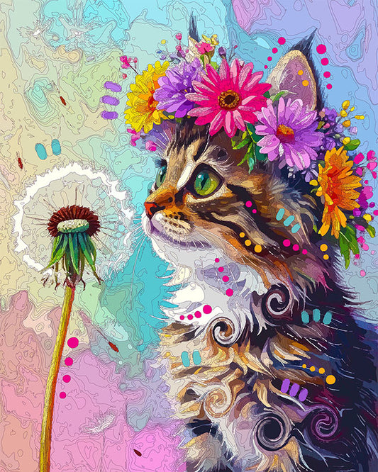 The Spring Wish Kittie Mini Print (Ltd. Edition) (041526)