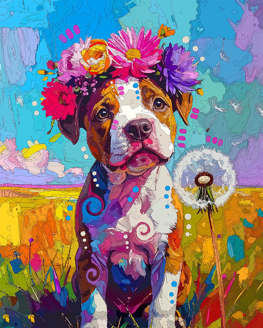 The Spring Wish Pittie Mini Print (Ltd. Edition) (041526)