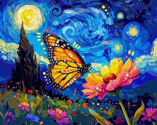 The Starry Butterfly Mini Print (Ltd. Edition) (022526)