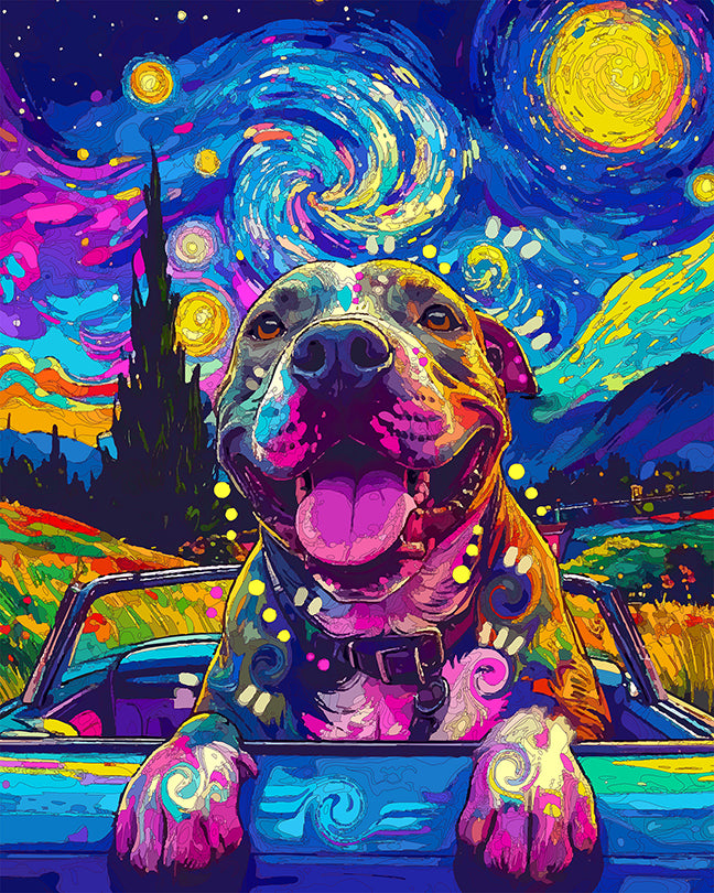 The Starry Convertible Seal Pittie Mini Print (Ltd. Edition) (063026)