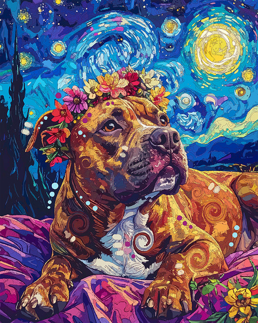 The Starry Flower Crown Pit Mini Print (Ltd. Edition) (070626)