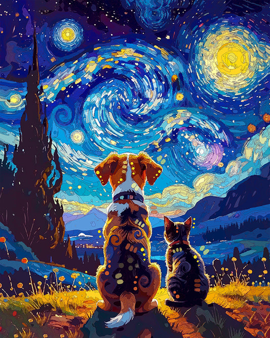 The Starry Gazers Mini Print (Ltd. Edition) (102725)