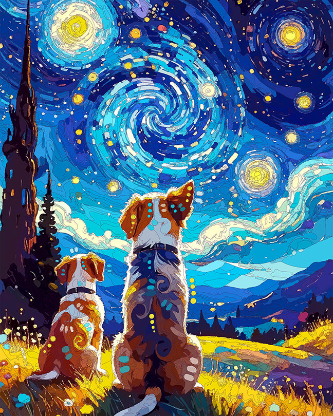 The Starry Listeners Mini Print (Ltd. Edition) (102825)