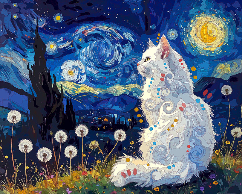 The Starry Night Wish Ball Mini Print (Ltd. Edition) (062426)