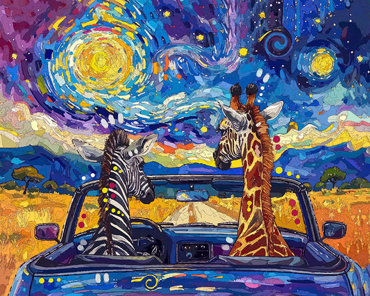 The Starry Safari Mini Print (Ltd. Edition) (052926)
