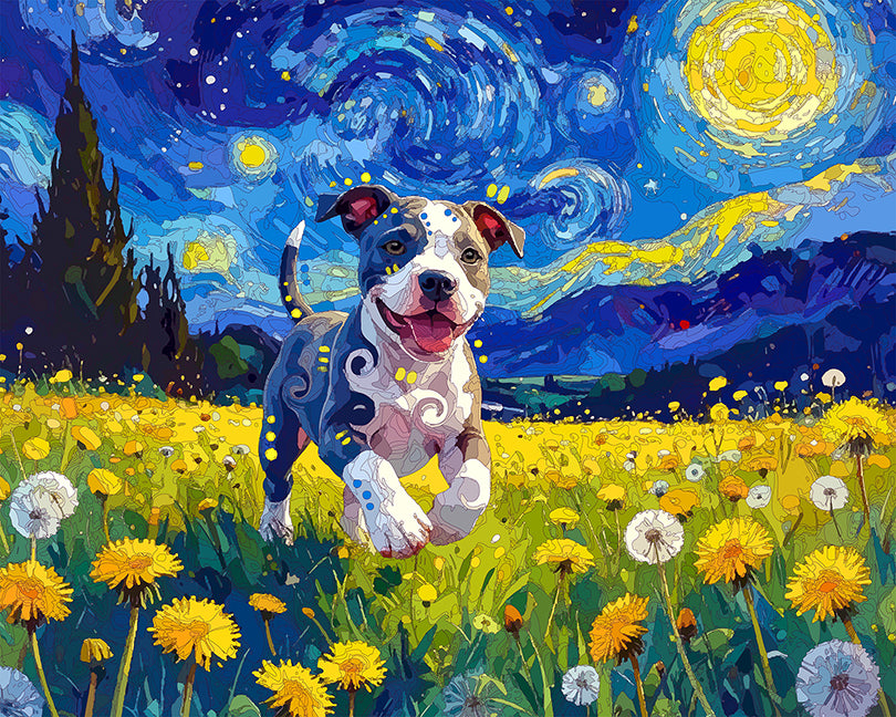 The Starry Wishful Runner Mini Print (Ltd. Edition) (061826)