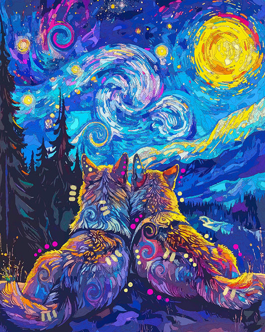 The Starry Wolf Date Night Mini Print (Ltd. Edition) (031326)
