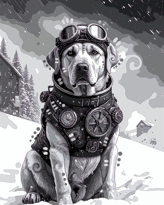 The Steampunk Blizzard Lab Mini Print (Ltd. Edition) (012326)