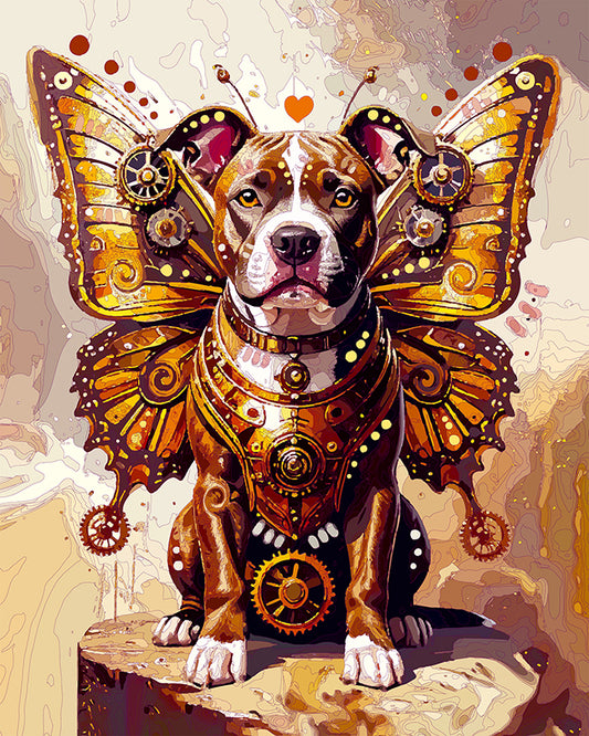 The Steampunk Butterfly Pit Mini Print (Ltd. Edition) (102325)