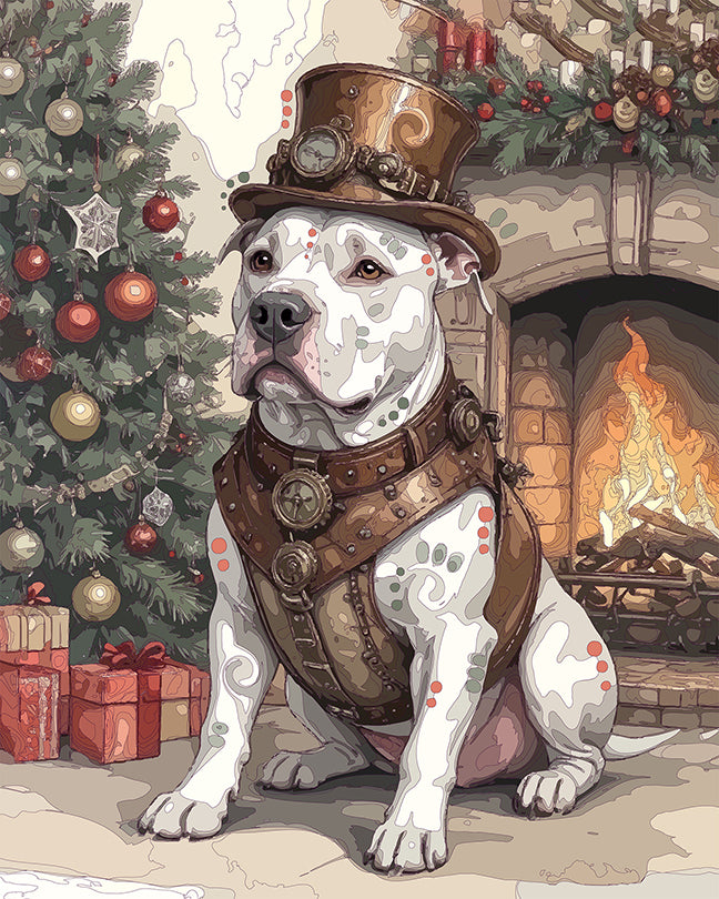 The Steampunk Fireside White Pit Mini Print (Ltd. Edition) (112825)