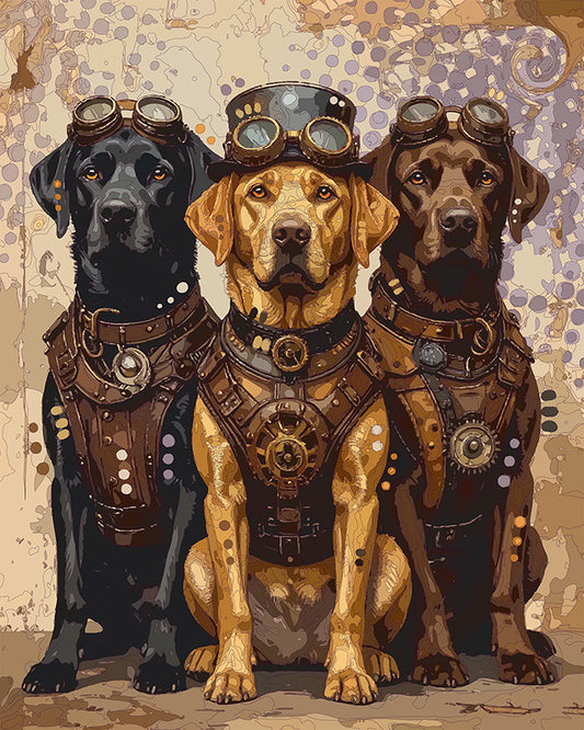 The Steampunk Lab Trio Mini Print (Ltd. Edition) (072026)