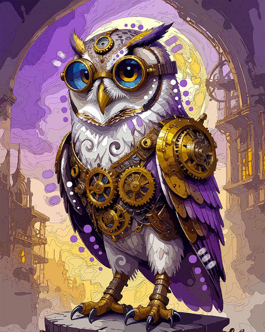 The Steampunk Midnight Flyer Mini Print (Ltd. Edition) (032026)