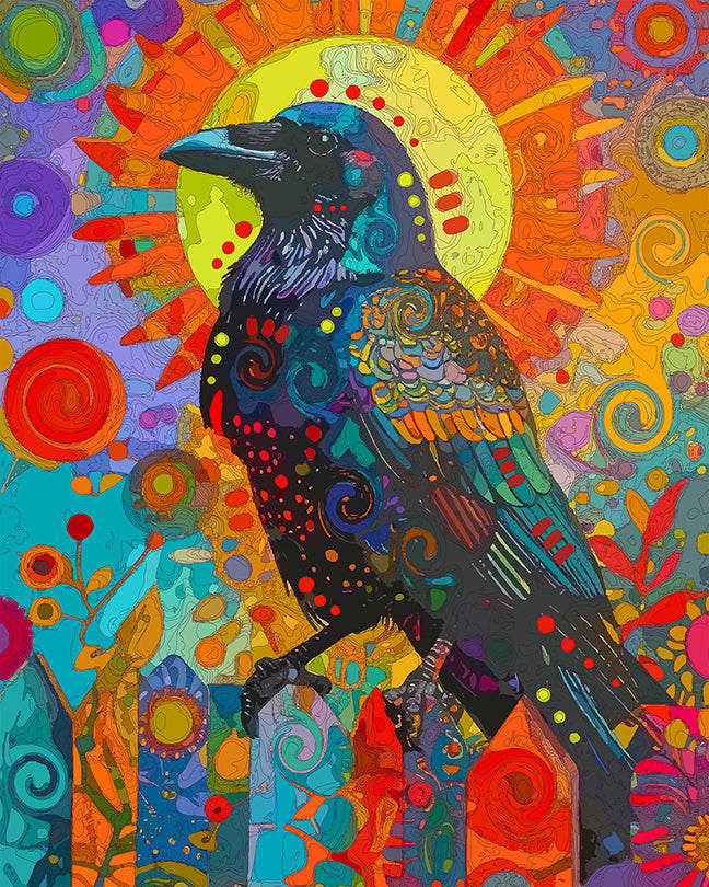 The Story Book Raven Mini Print (Ltd. Edition) (110725)