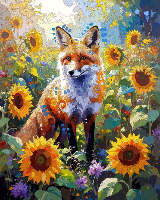 The Summertime Fox Mini Print (Ltd. Edition) (032426)