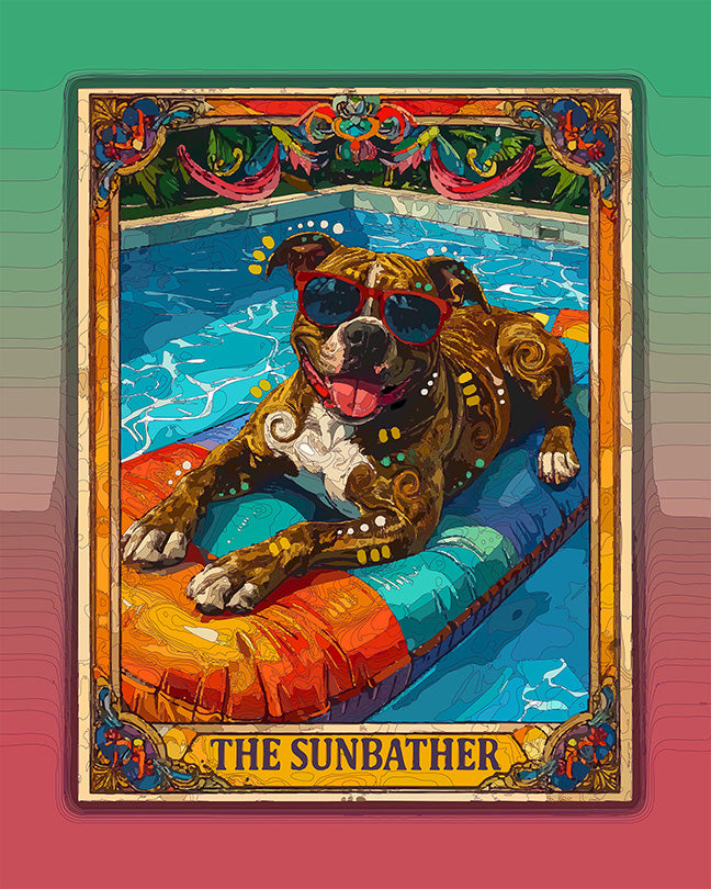 The Sunbather Tarot Mini Print (Ltd. Edition) (080426)