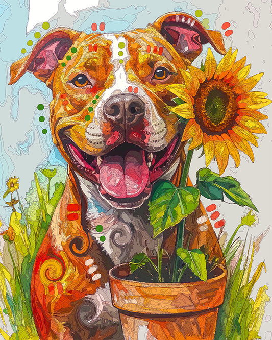 The Sunflower Hug Pit Mini Print (Ltd. Edition) (051226)