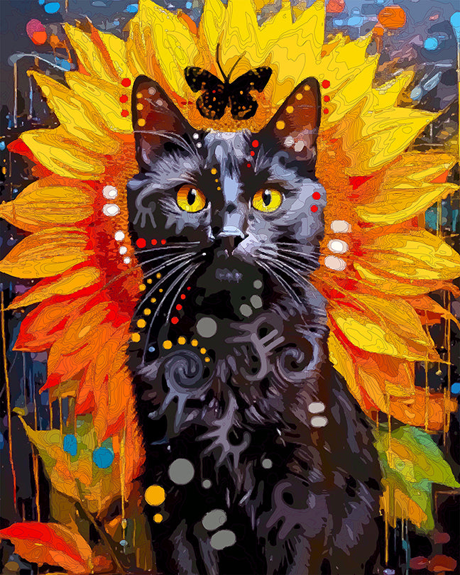 The Sunflower King Mini Print (Ltd. Edition) (090426)