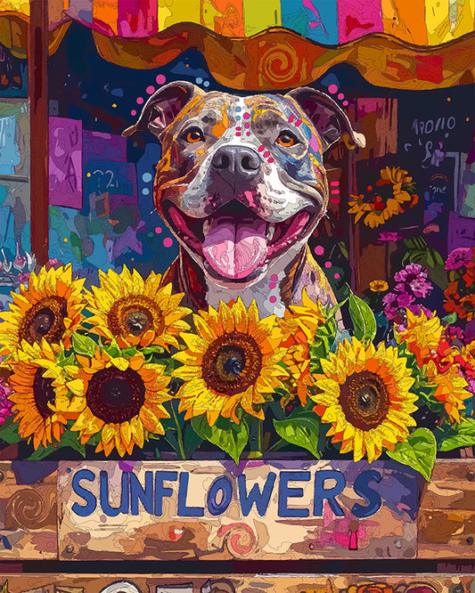 The Sunflower Stand Mini Print (Ltd. Edition) (050826)
