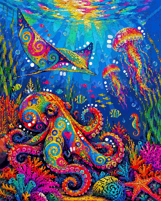 The Sunlit Ocean Wonderland Mini Print (Ltd. Edition) (091726)