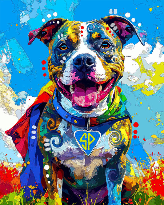 The Super Pittie Returns Mini Print (Ltd. Edition) (031826)