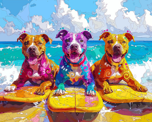The Surf Tide Pitties Mini Print (Ltd. Edition) (091525)
