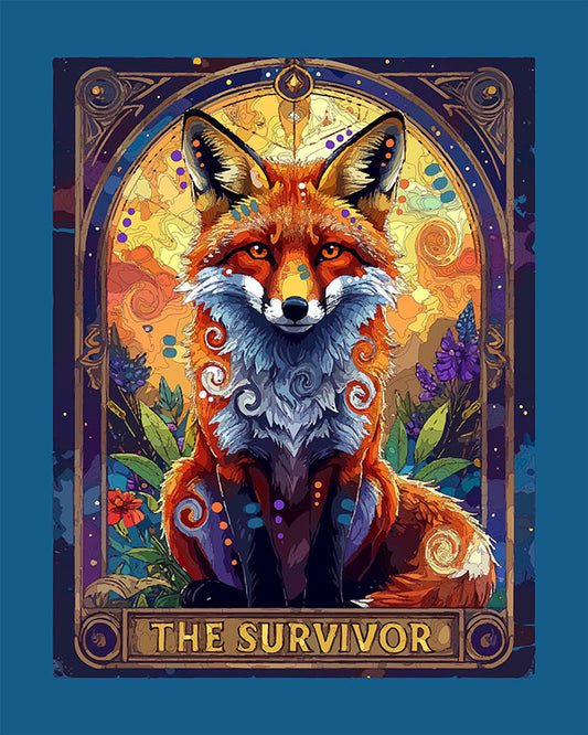 The Survivor Tarot Fox Mini Print (Ltd. Edition) (111425)