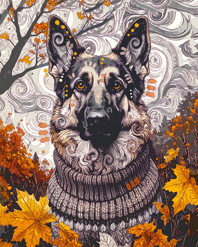 The Sweater Weather Shep Mini Print (Ltd. Edition) (100125)