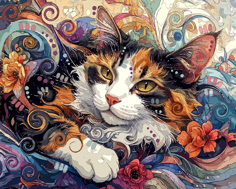 The Sweeping Calico Mini Print (Ltd. Edition) (111925)