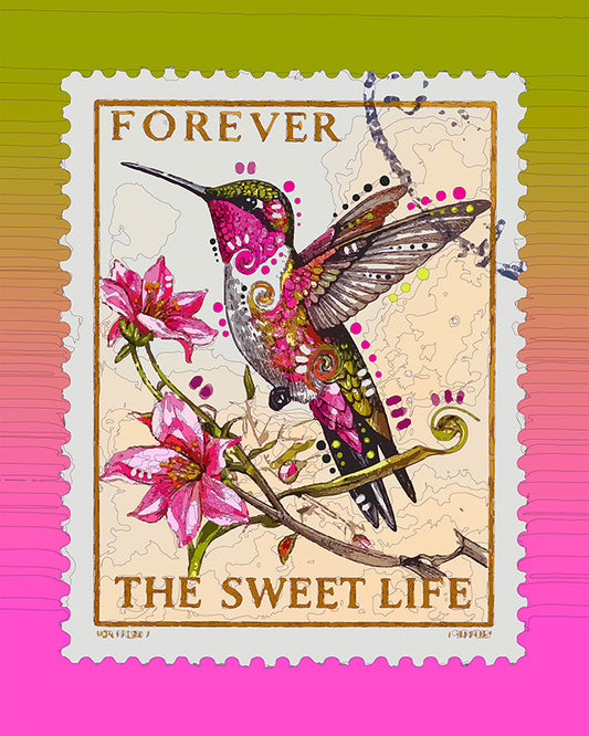 The Sweet Life Stamp Mini Print (Ltd. Edition) (052026)