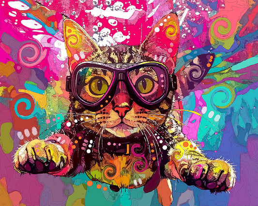 The Tabby Deep Diver Mini Print (Ltd. Edition) (010526)