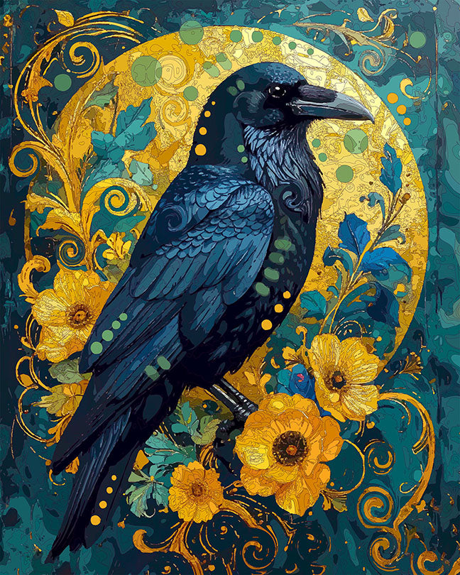 The Tail Wind Raven Mini Print (Ltd. Edition) (111925)