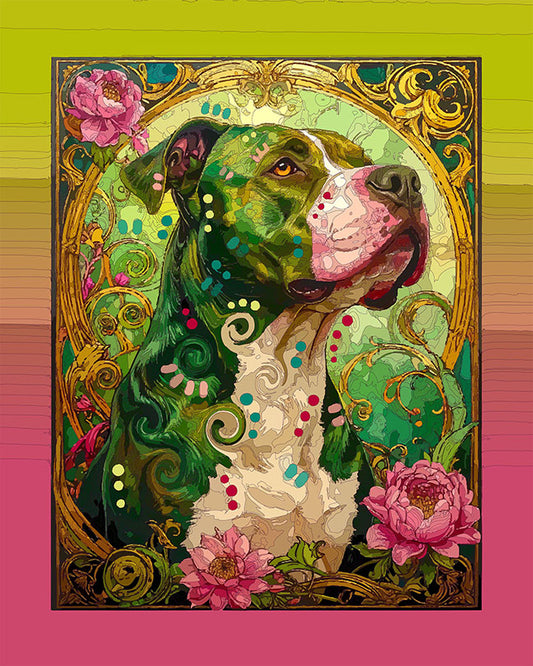 The Tasteful Profile Pittie Mini Print (Ltd. Edition) (041626)