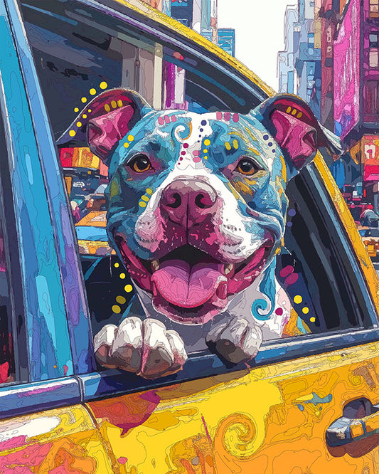The Taxi Rider Mini Print (Ltd. Edition) (012126)