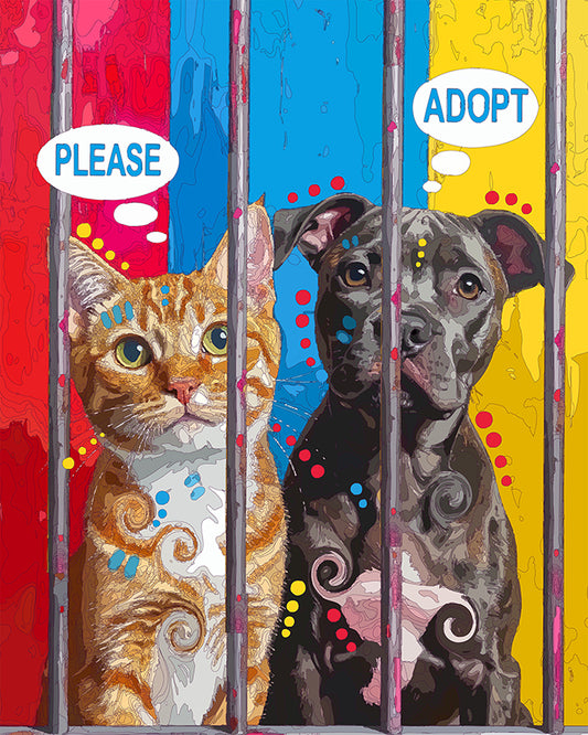 The Thoughtful Adoption Friends Mini Print (Ltd. Edition) (120825)