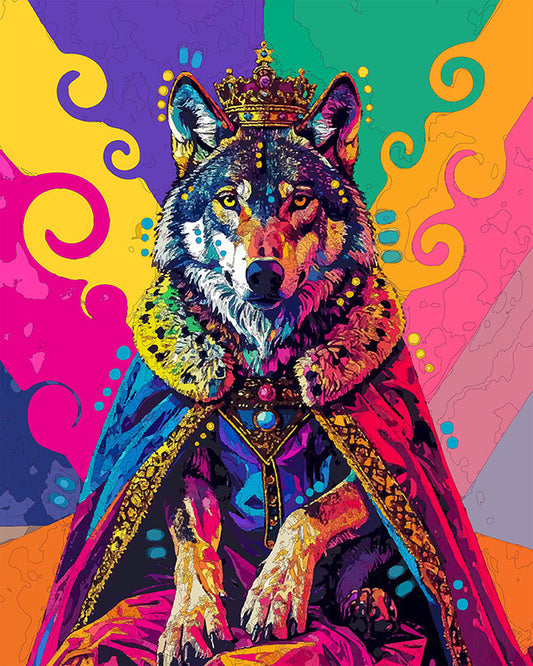 The Throne Wolf Mini Print (Ltd. Edition) (080425)