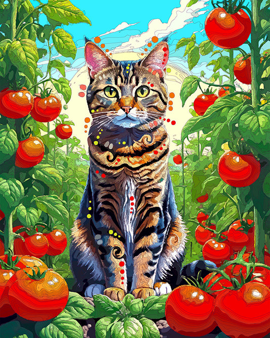 The Tomato Tabby Mini Print (Ltd. Edition) (080625)