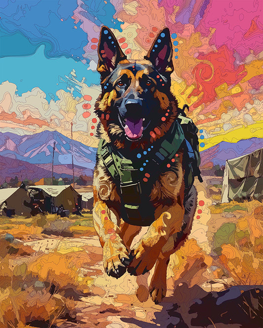 The Training MP Shep Mini Print (Ltd. Edition) (010726)