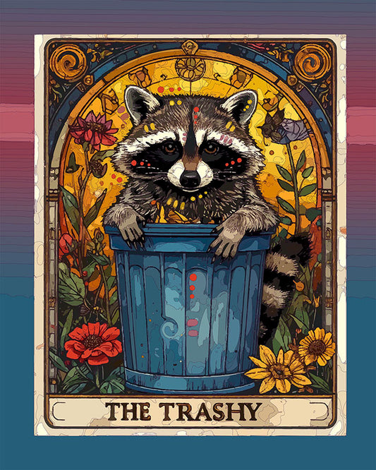 The Trashy Tarot Mini Print (Ltd. Edition) (040926)