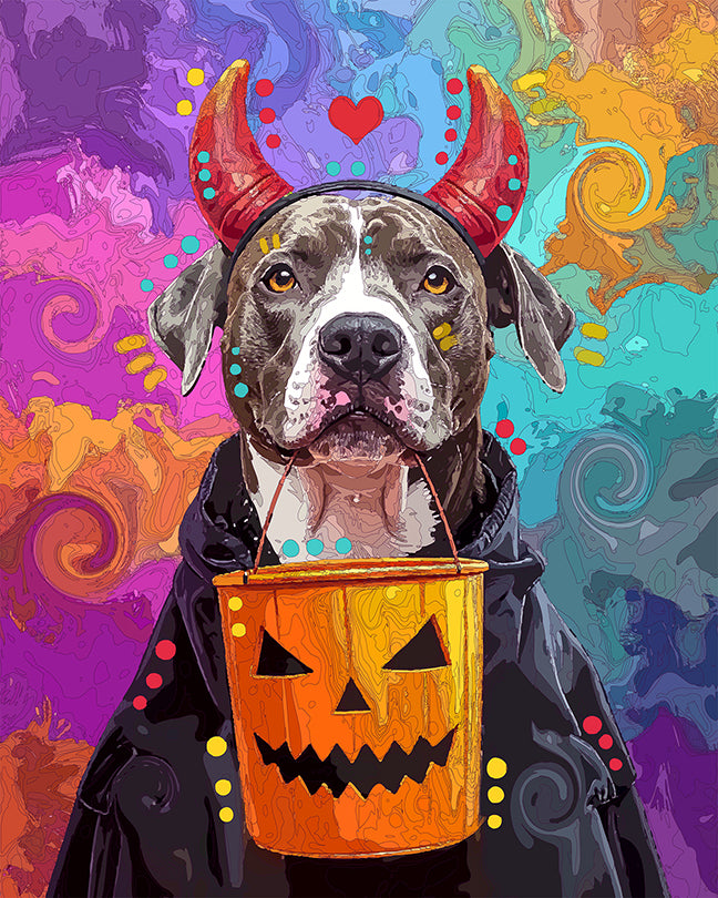 The Trick Or Treat Devil Pit Mini Print (Ltd. Edition) (101425)