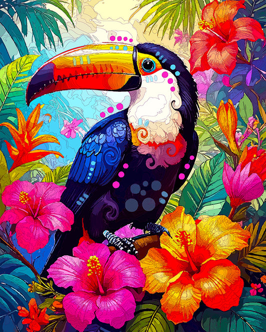 The Tropic Toucan Mini Print (Ltd. Edition) (072425)