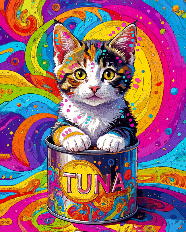 The Tuna Can Calico Mini Print (Ltd. Edition) (093025)