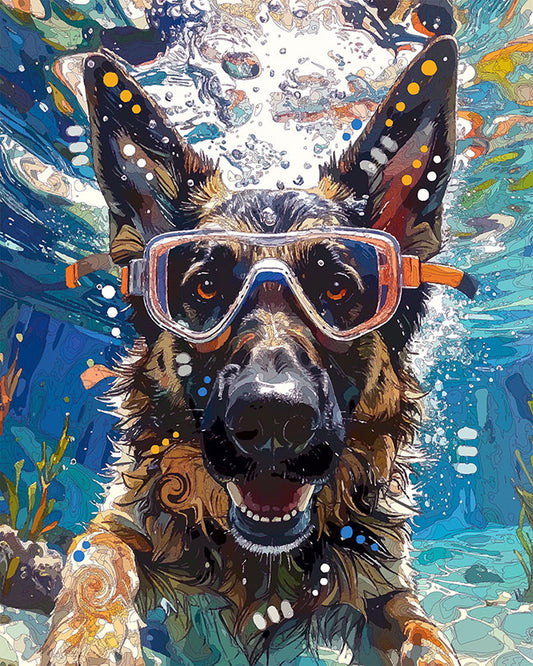 The Undersea Shep Mini Print (Ltd. Edition) (011426)