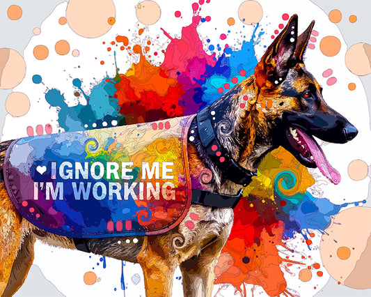 The Undistracted Shep Mini Print (Ltd. Edition) (073025)