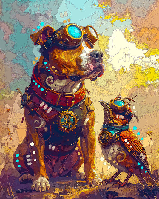 The Unlikely Steampunk Hero Mini Print (Ltd. Edition) (042326)