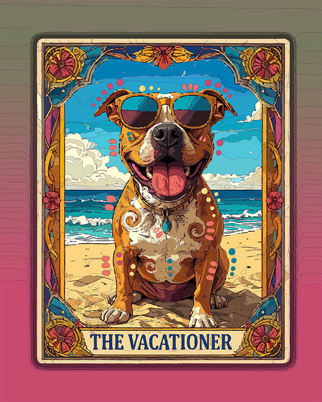 The Vacationer Tarot Mini Print (Ltd. Edition) (072826)